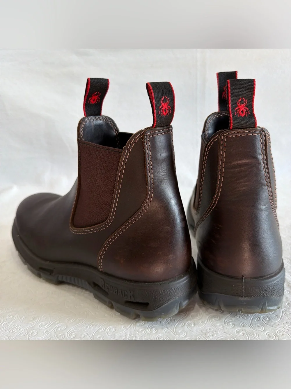 Redback UNPU Nevada Great Barrier Elastic Sided Work Boots US Mens 9.5 UK 8.5